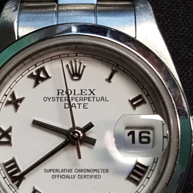 Rolex Ladies 79160 White Roman Dial Stainless Steel